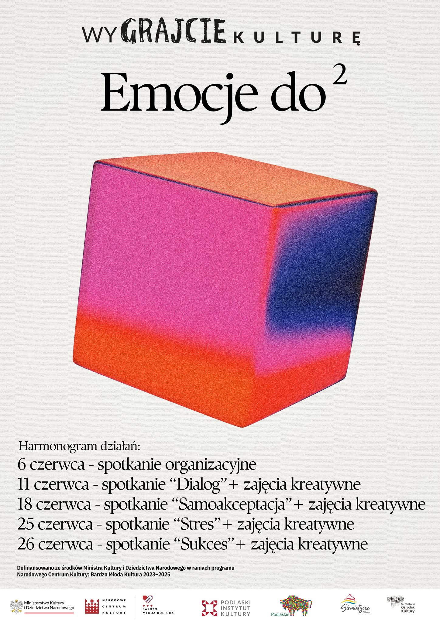 EMOCJE DO KWADRATU – przestrzeń dla Ciebie!