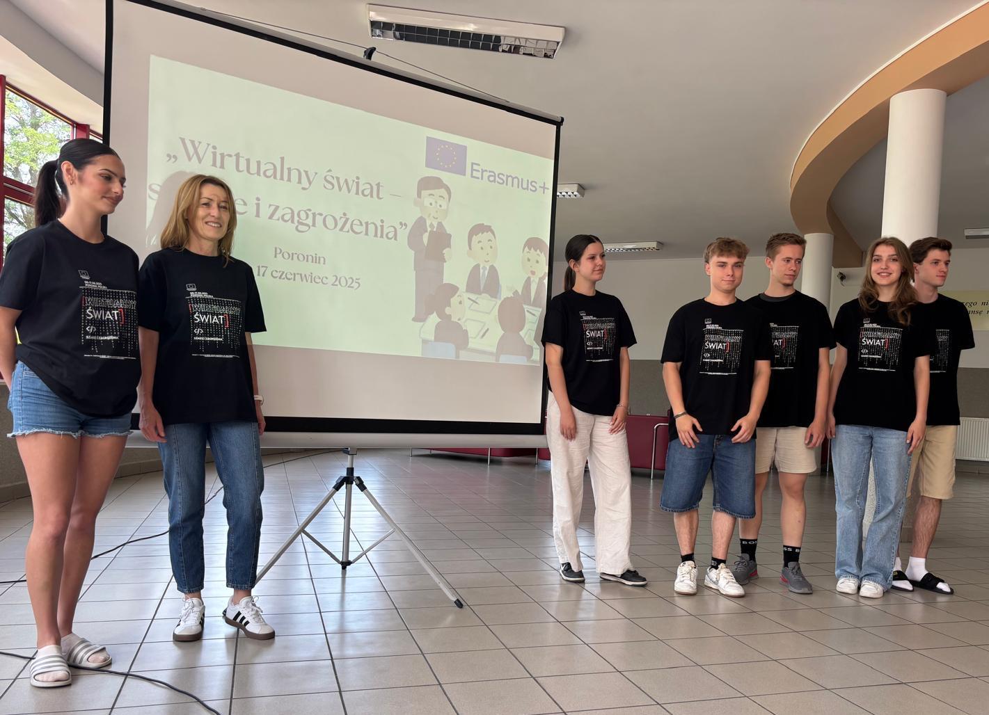 Projekt „Wirtualny świat – szanse i zagrożenia”, Poronin 08 – 17.06.2025