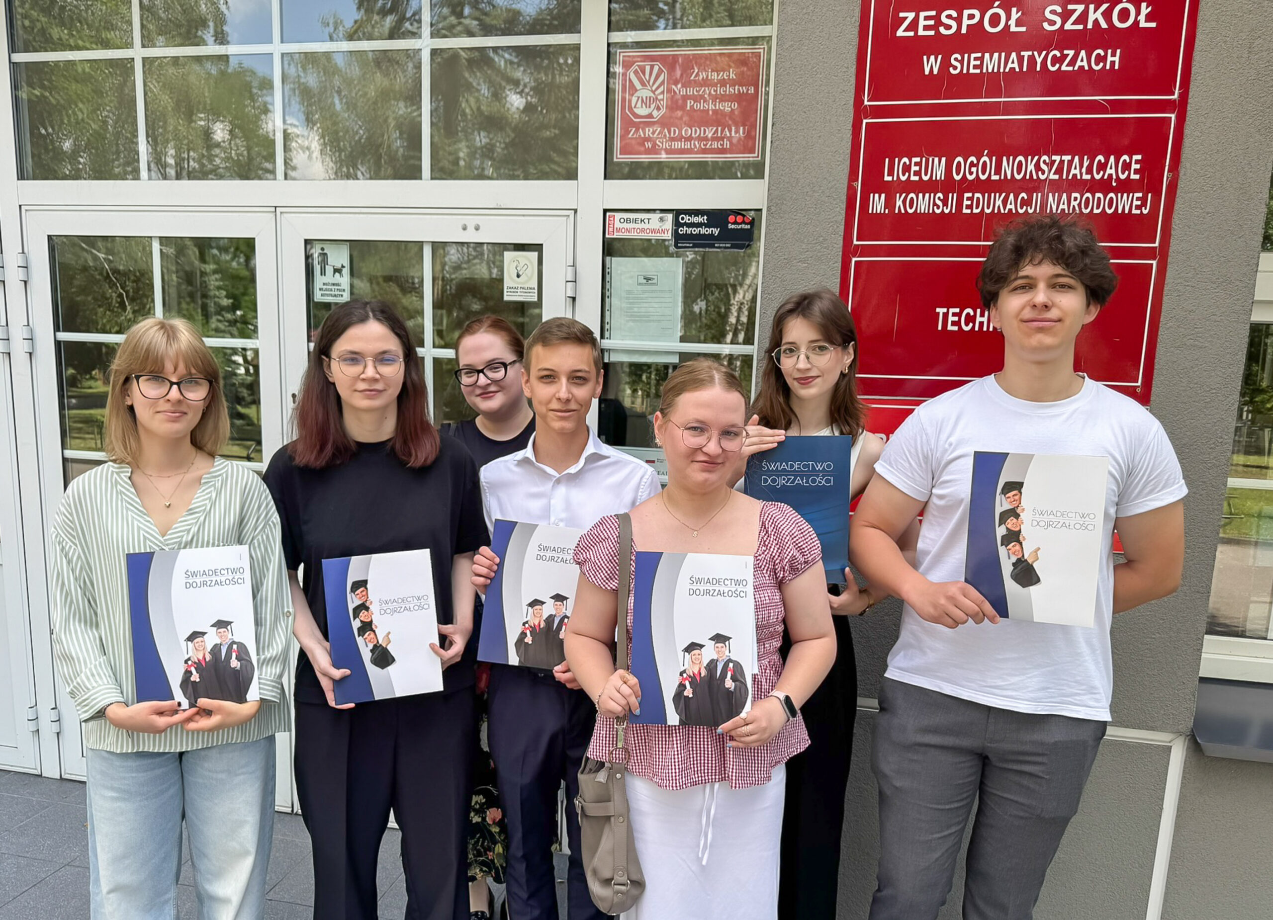 Wręczenie świadectw dojrzałości