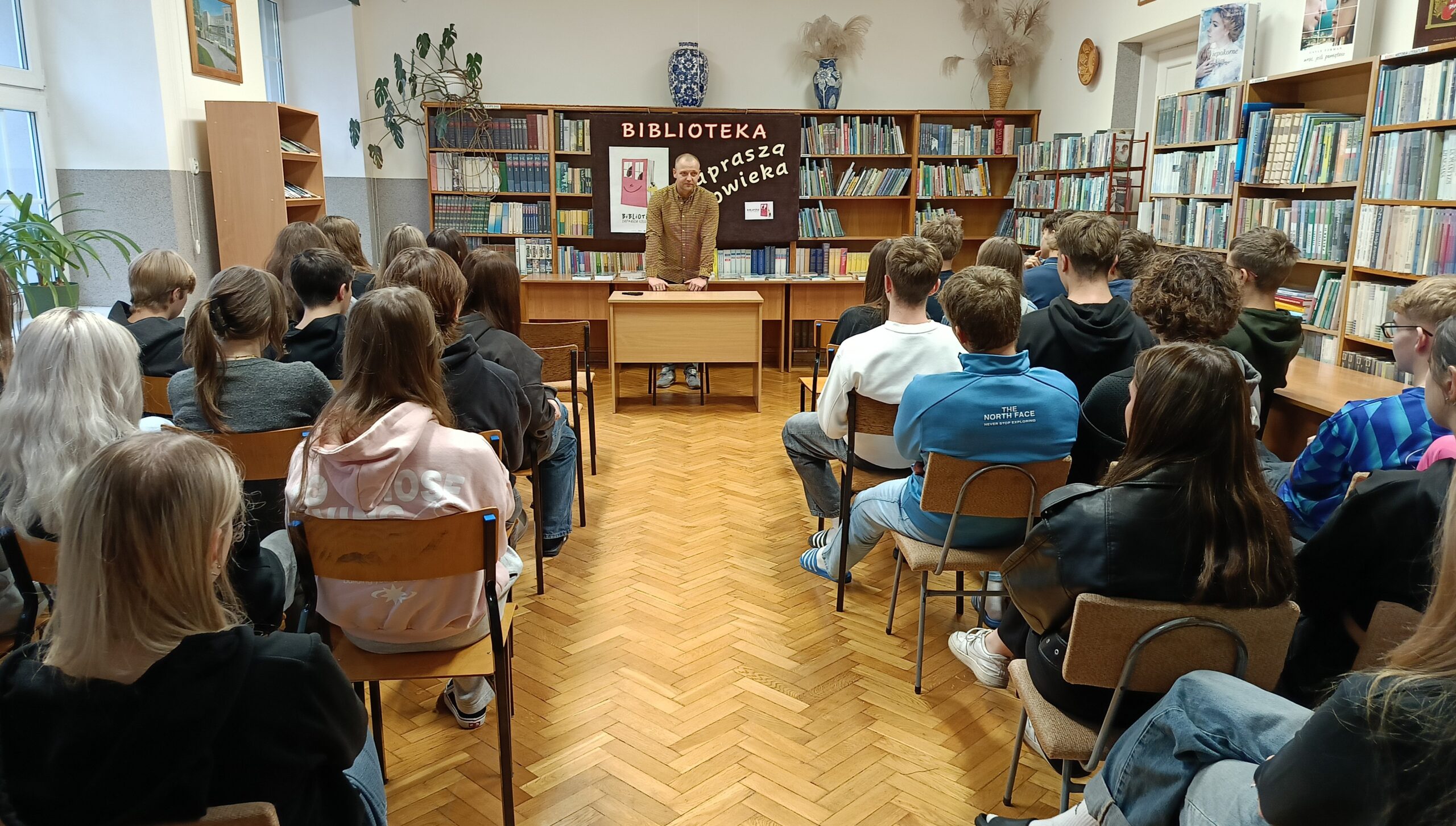 „BIBLIOTEKA zaprasza człowieka”- spotkanie III