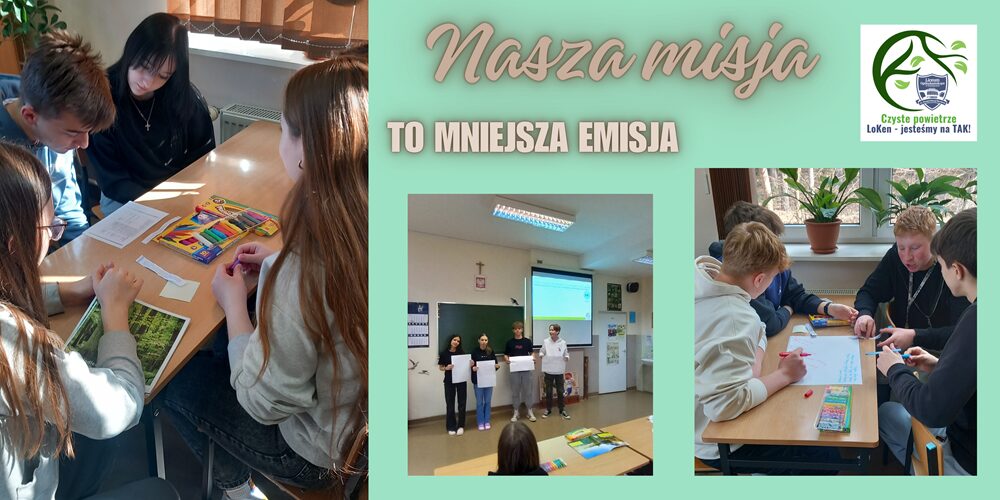 „Nasza misja to mniejsza emisja” – szkolenie dla uczniów