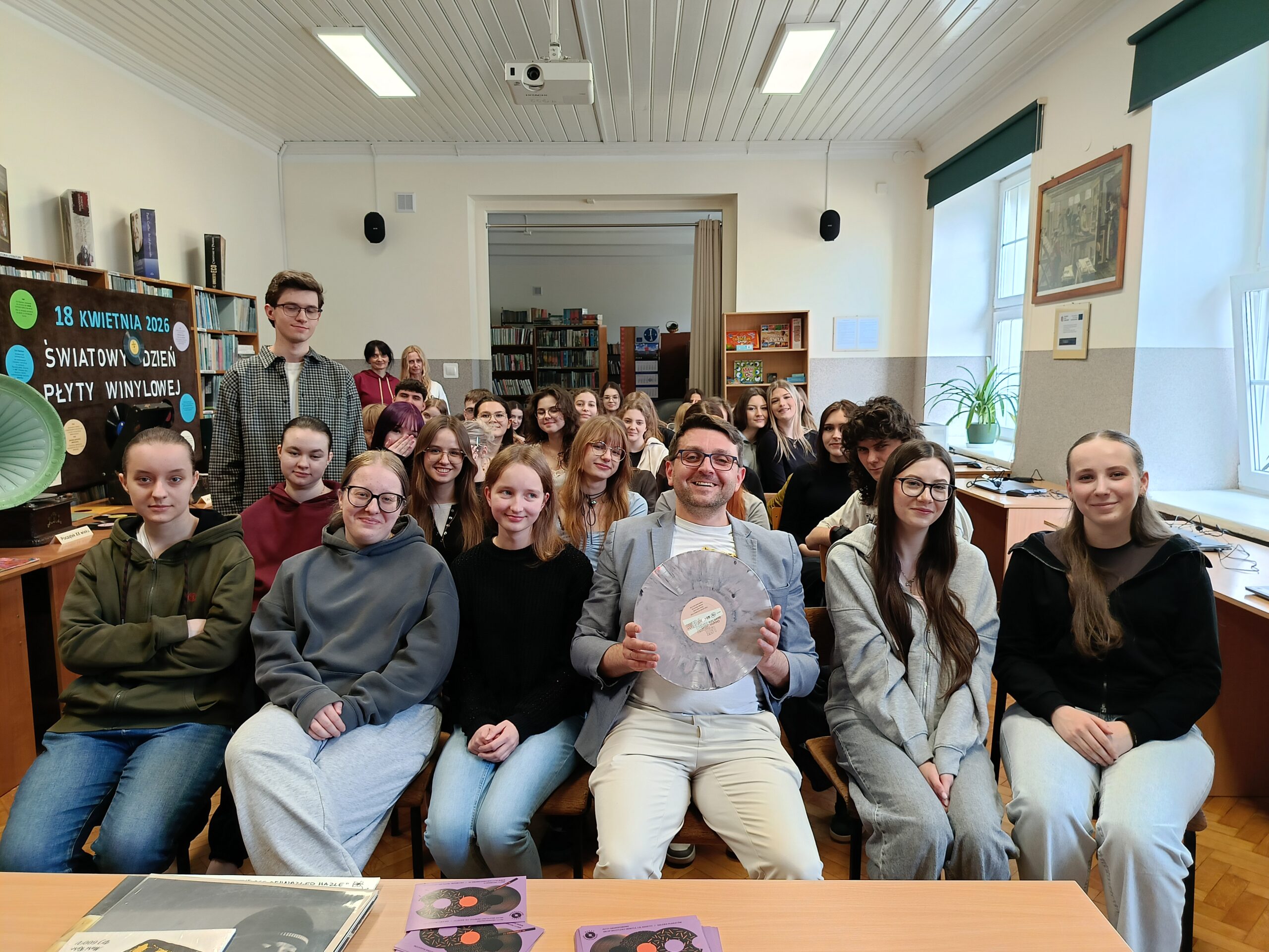 Światowy Dzień Płyty Winylowej w naszej szkole