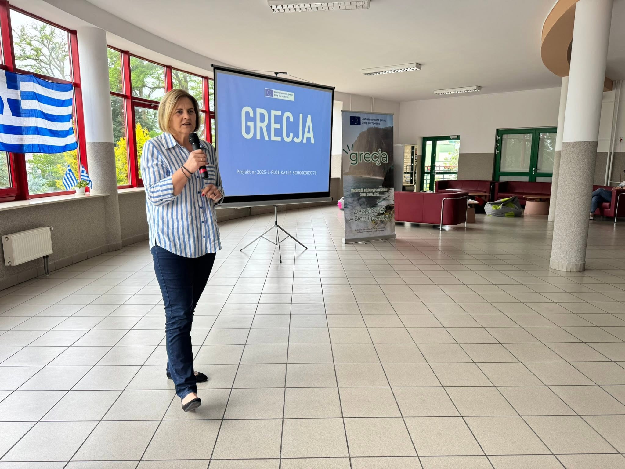 Prezentacja wyjazdu do Grecji w ramach programu Erasmus+
